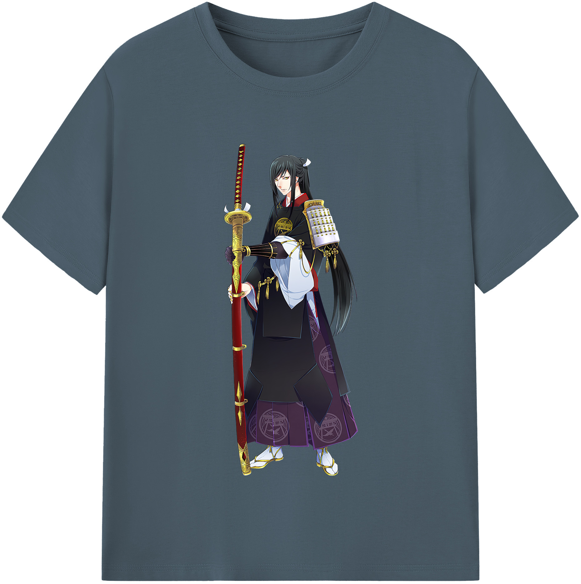 （画像用） 刀剣乱舞 Touken Ranbu 綿100％半袖Tシャツ（フロントプリント）